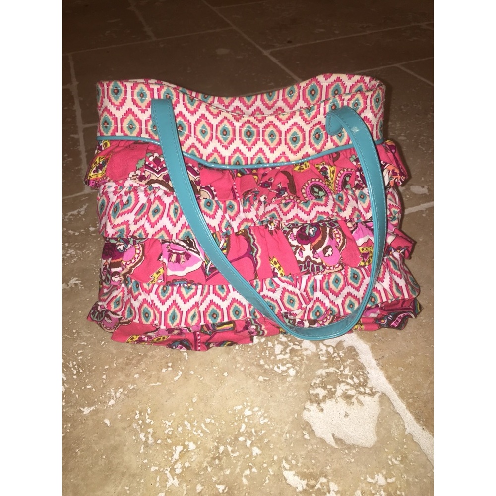 Vera Bradley layered patterned purse